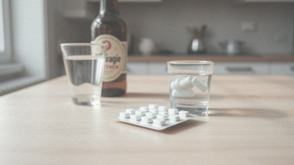 Jakie są interakcje nifuroksazydu z innymi lekami i alkoholem?