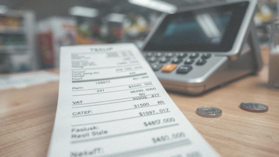 Jakie informacje są potrzebne na paragonie fiskalnym?