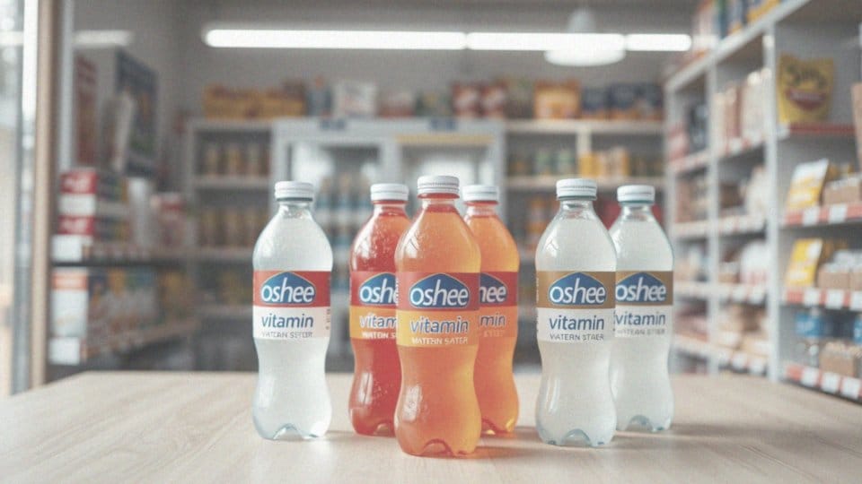 Jakie napoje oshee vitamin water są dostępne na rynku?