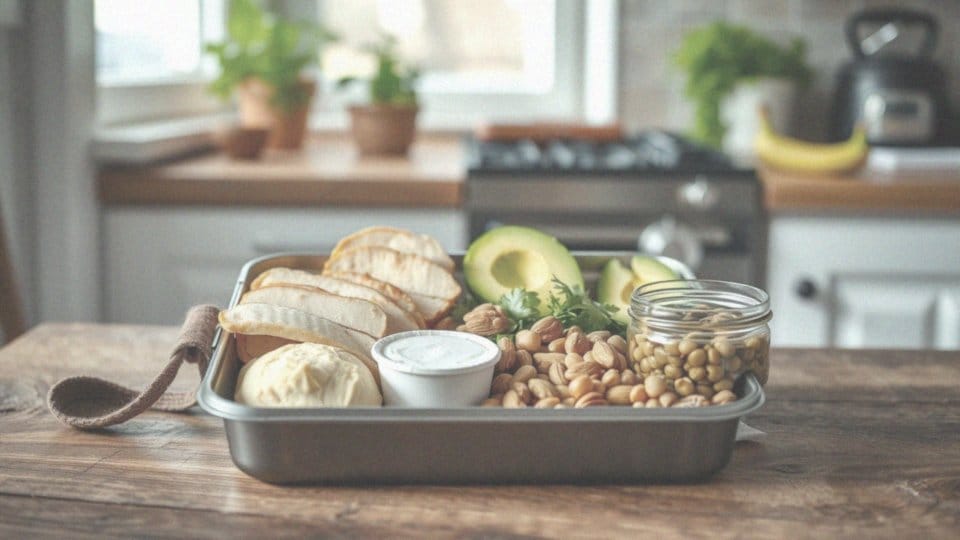 Jakie źródła białka i tłuszczów warto uwzględnić w lunchboxie?