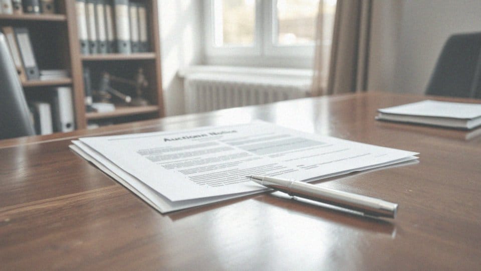 Jak komornik informuje dłużnika o licytacji?