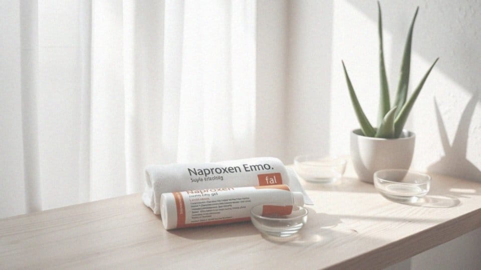 Jakie są środki ostrożności przy stosowaniu Naproxen Emo?