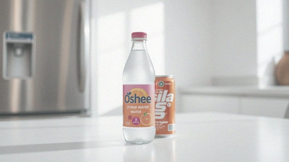 Jakie są różnice między oshee vitamin water a zwykłymi napojami gazowanymi?