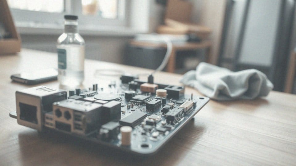 Jak alkohol izopropylowy wpływa na czyszczenie elektroniki?