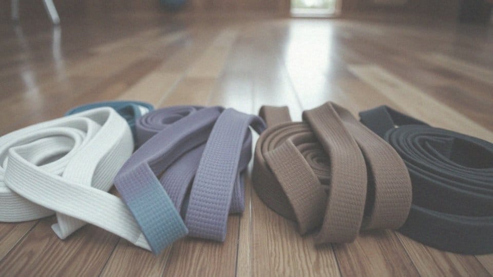 BJJ pasy belki – kolejność, znaczenie i wymagania