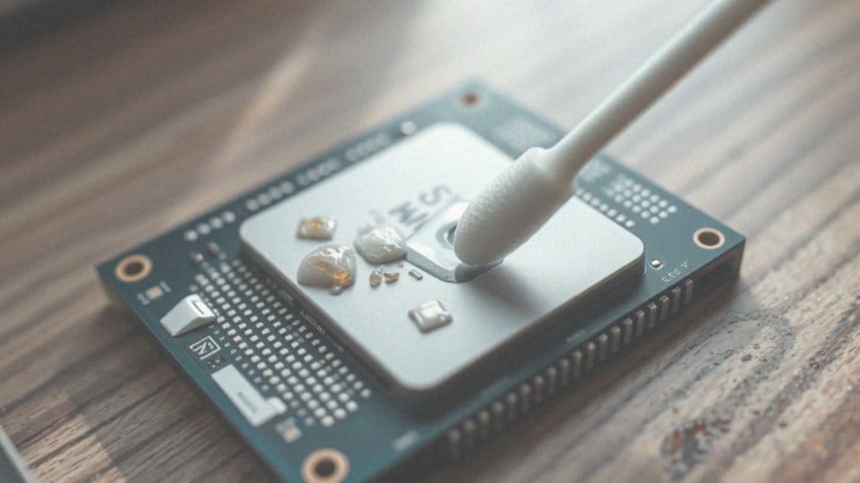 Czym zmyć pastę termoprzewodzącą? Sprawdzone metody