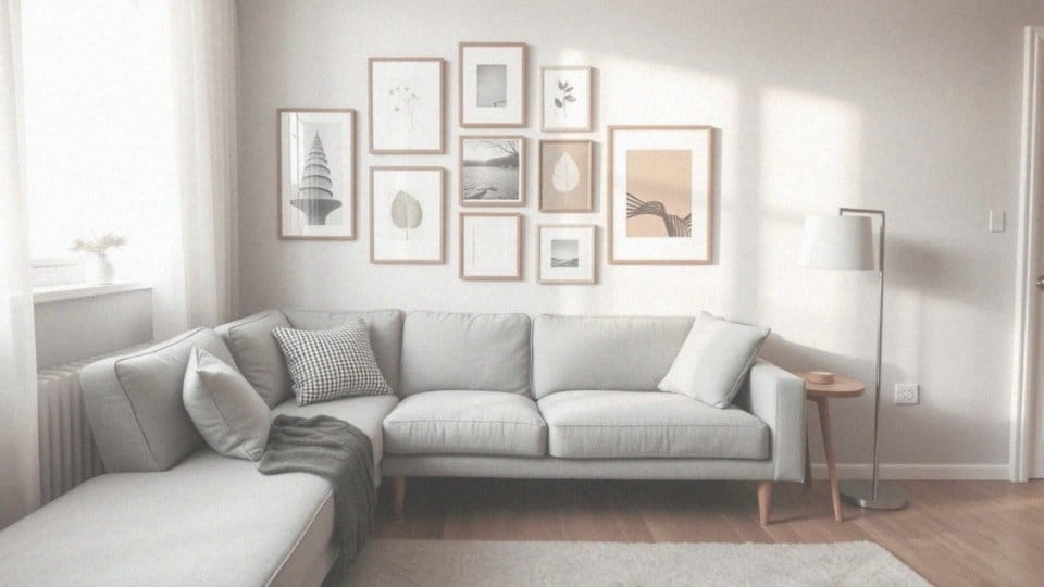 Dekoracja ściany nad narożnikiem – pomysły na aranżację