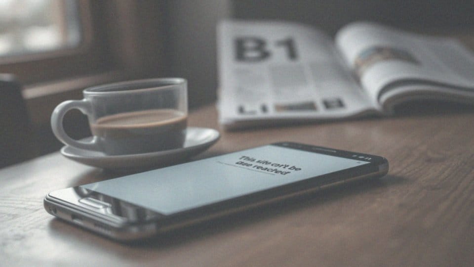 Ta witryna jest nieosiągalna – co oznacza i jak rozwiązać problem?