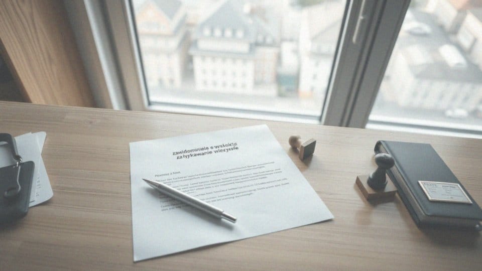 Zawiadomienie o wysokości opłaty za użytkowanie wieczyste – kluczowe informacje